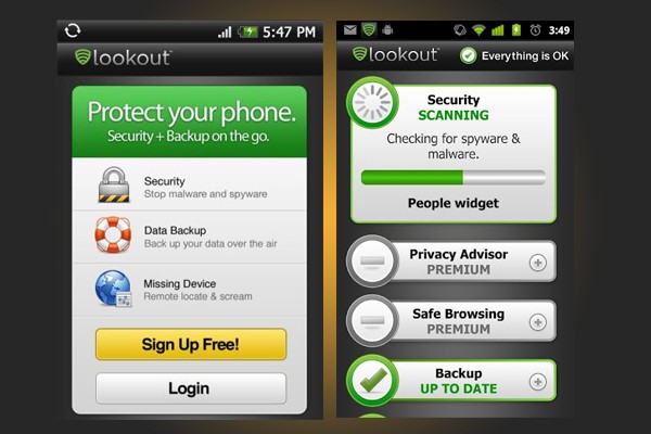 Lookout Mobile Security and Antivirus
